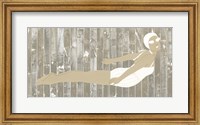 Framed Vintage Diver III