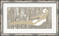 Framed Vintage Diver III