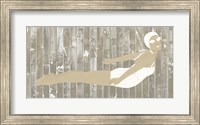 Framed Vintage Diver III