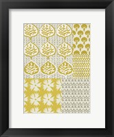 Framed Marigold Patterns I