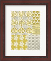 Framed Marigold Patterns I