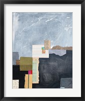 Block Abstract I v2 Framed Print