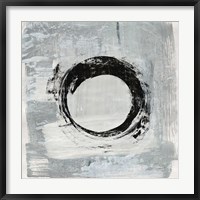 Framed Zen Circle I Crop