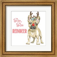 Framed Glamour Pups Christmas V