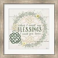 Framed Irish Blessing II
