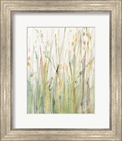 Framed Spring Grasses I Crop