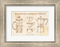 Framed Authentic Coffee I