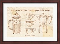 Framed Authentic Coffee I