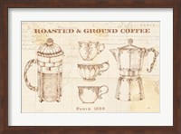 Framed Authentic Coffee I