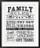 Framed Family Rules II