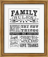 Framed Family Rules II