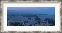 Framed View of City from Christ the Redeemer, Rio de Janeiro, Brazil