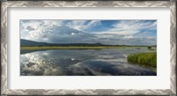 Framed Lake Cuitzeo, Michoacan State, Mexico