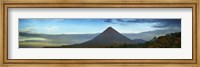 Framed Arenal Volcano National Park, Costa Rica (Blue Sky)