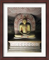 Framed Buddha Statue, Dambulla Cave Temple, Sri Lanka