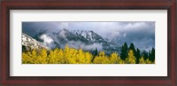 Framed Mount Saint John, Grand Teton National Park, Wyoming
