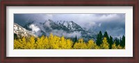 Framed Mount Saint John, Grand Teton National Park, Wyoming