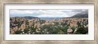 Framed Rhyolite Sculptures, Hailstone Trail, Chiricahua National Monument, Arizona