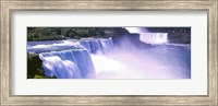 Framed Niagara Falls, Niagara River, New York
