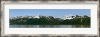 Framed Snowcapped Mountain, Southeast Alaska