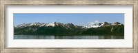 Framed Snowcapped Mountain, Southeast Alaska