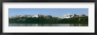 Framed Snowcapped Mountain, Southeast Alaska