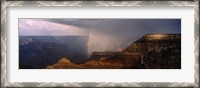 Framed Monsoon and Rainbow, Grand Canyon, Arizona