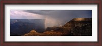 Framed Monsoon and Rainbow, Grand Canyon, Arizona