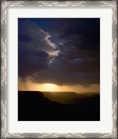 Framed Grand Canyon from Yaki Point on the South Rim, Arizona