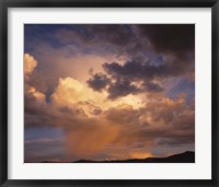 Framed Rain and Storm Clouds over Colorado