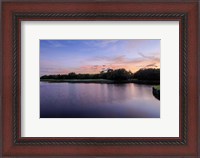 Framed Sunset Over Golf Course in Sarasota, Florida