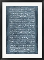 Graphic Songbook III Framed Print