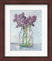 Framed Impressionist Floral Study II