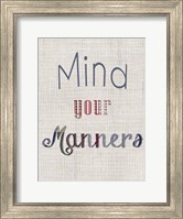 Framed Manners IV