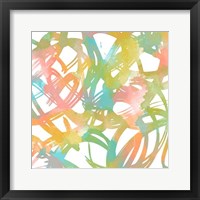 Colorful Flow I Framed Print