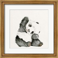 Framed Baby Panda I