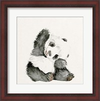 Framed Baby Panda I