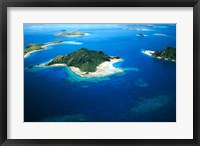 Framed Monu Island, Mamanuca Islands, Fiji