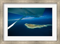 Framed Float over Vomo Island, Fiji