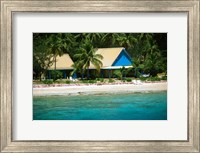 Framed Malolo Island, Mamanuca Islands, Fiji
