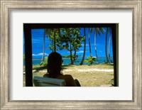 Framed Tambua Sands, Coral Coast, Fiji