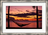 Framed Sunset, Denarau Island, Fiji