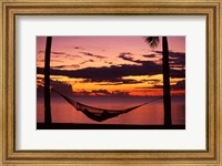 Framed Sunset, Denarau Island, Fiji