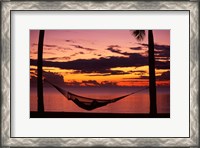 Framed Sunset, Denarau Island, Fiji