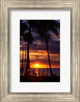 Framed Sunset,  Fiji