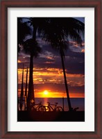 Framed Sunset,  Fiji