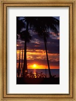 Framed Sunset,  Fiji