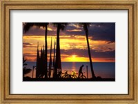 Framed Sunset, Denarau Island, Fiji