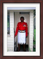 Framed Guard, Former Government House, Suva, Fiji