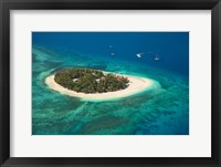 Framed Beachcomber Island Resort, Mamanuca Islands, Fiji